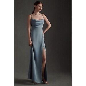 BHLDN Remy Dress size 4 dusty blue